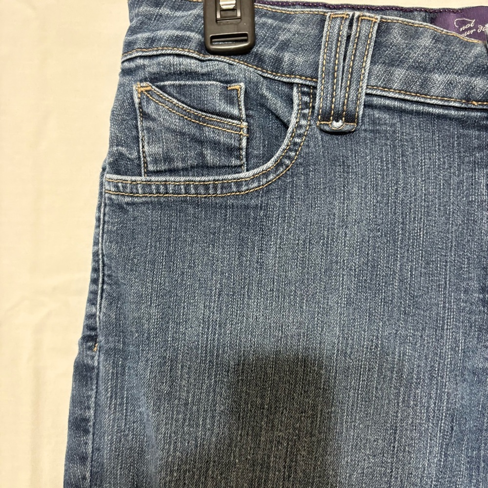 NYDJ women's denim jeans in a dark wash - Picture 3 of 10